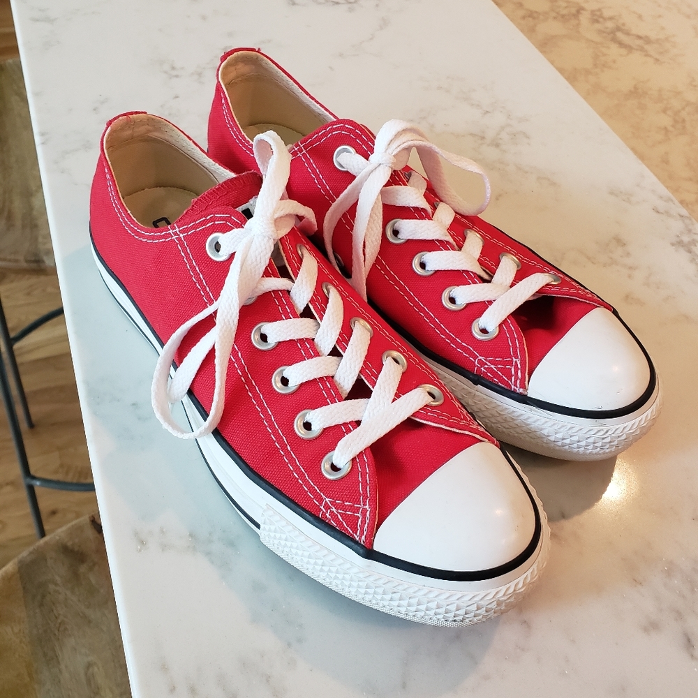 Red Unisex Converse All Star